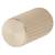 Knurled Cylinder Cabinet Knob - 18mm Diameter - Satin Nickel
