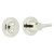 Easy Turn & Release with Stepped Rose - 50mm Diameter - Polished Nickel