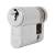5 Pin 40mm Euro Single Cylinder - 30 + 10mm - Satin Chrome - Master Keyed