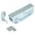 Heavy Duty Automatic Touch Latch - 78 x 36 x 20mm - Bright Zinc