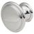 Rim Round Cabinet Knob - 30mm Diameter - Polished Chrome