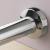 40mm Concealed Fixing Flange - 23mm Length - Brushed Nickel