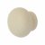Ceramic/Porcelain Round Cabinet Knob - 35mm Diameter - Cream