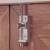 8K116 Multi Purpose Locking Bolt - Silver Grey - Pack of 1 with 2 Keys