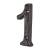 76mm Screw Fix Door Numeral - 1 - Metalized Antique Black Iron