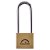 Lion Open Long Shackle Padlock - 40mm Body - 64 x 22.5mm Shackle - Brass