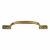 Marcus Large Sash Window Pull Handle - 152mm Length - Antique Brass