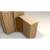 Finger Wizard Half Set - 1950mm Length - Hinge Side Only - Brown