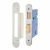 Architectural Bolt Through 5 Lever Sashlock - 65mm Case - 44mm Backset - Radius - Satin Stainless