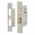 2277 3 Lever Sashlock - Keyed Alike Number M195MM - 77mm Case - 57mm Backset - Satin Chrome