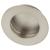 Circular Flush Cabinet Pull Handle - 65mm Diameter - Satin Stainless Steel