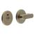 Bathroom Turn & Release with Indicator - 54mm Diameter - Antique Brass