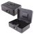 Cash Box with Combination Lock - 10" - Black