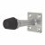 Square Base Projection Door Stop - 70mm Projection - Satin Chrome