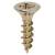 Classic Pozi Countersunk Wood Screws - 4.0 x 16mm - Yellow Zinc - Pack of 200