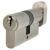 5 Pin 60mm Euro Thumbturn Cylinder - 30mm Turn + 30mm - Pol Nickel - Keyed to Differ