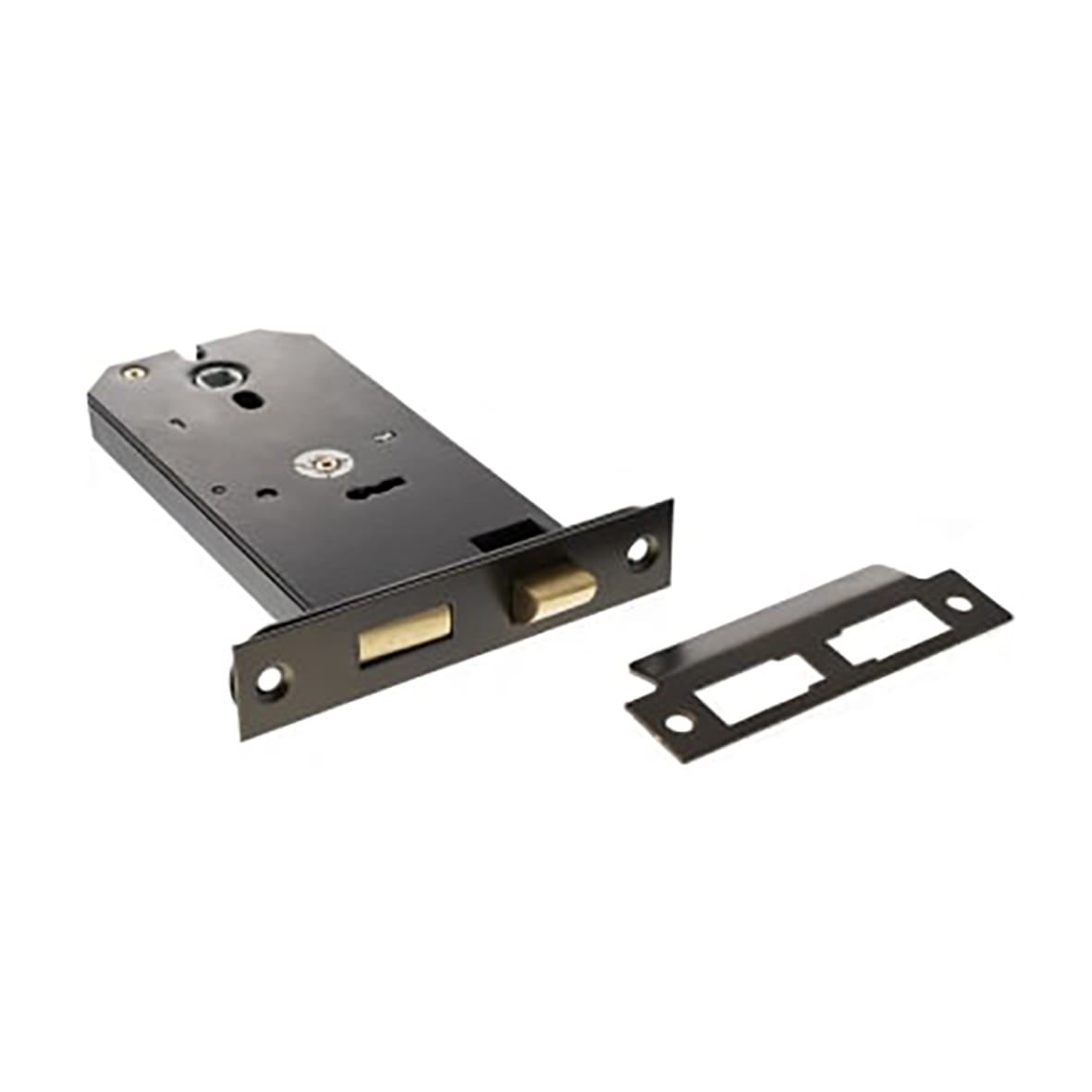 Horizontal Bolt Through 3 Lever Sashlock - 149mm Case - 127mm Backset - Urban Dark Bronze