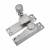 Heavy Duty Straight Quadrant Arm Sash Window Fastener - 70 x 19mm - Satin Chrome