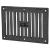 Decorative Hit & Miss Vent - 218 x 157mm - Antique Black