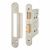 Architectural Bolt Through Bathroom Lock - 78mm Case - 57mm Backset - Radius - Satin Stainless