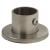 25mm Tube Hanging Rail End Socket - Brushed Stainless Steel