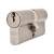 J2X18 Pattern 5 Pin 64mm Euro Double Cylinder - 32 + 32mm - Satin Chrome - Keyed to Differ