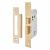 Contract Bolt Through 3 Lever Sashlock - 65mm Case - 44mm Backset - Polished Brass