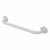 35mm Steel Grab Rail - 610mm Length - White