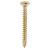 Classic Pozi Countersunk Wood Screws - 4.0 x 40mm - Yellow Zinc - Pack of 200