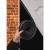 Extra Thick Self-Adhesive Brush Pile - 7m Length - Brush Size 15mm - Black
