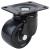 Low Level and High Load Castor - Swivel - 250kg Max Weight - 75mm Diameter - Black