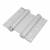 Double Action Self Closing Fire Rated Spring Hinge - 200mm Length - FD60 - Silver - Pair