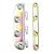 Bed Fitting Set - 127 x 29 x 15mm - Steel - Pack of 4