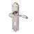 Polished Chrome Scroll Keyhole Lock Door Handles - Madrid Range - 180 x 45mm