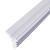 Sash Window Staff Seal - 2400mm Length - 2.5 x 5mm Groove - White