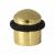 Designer Floor Door Stop - 30 x 37mm - Polished Brass