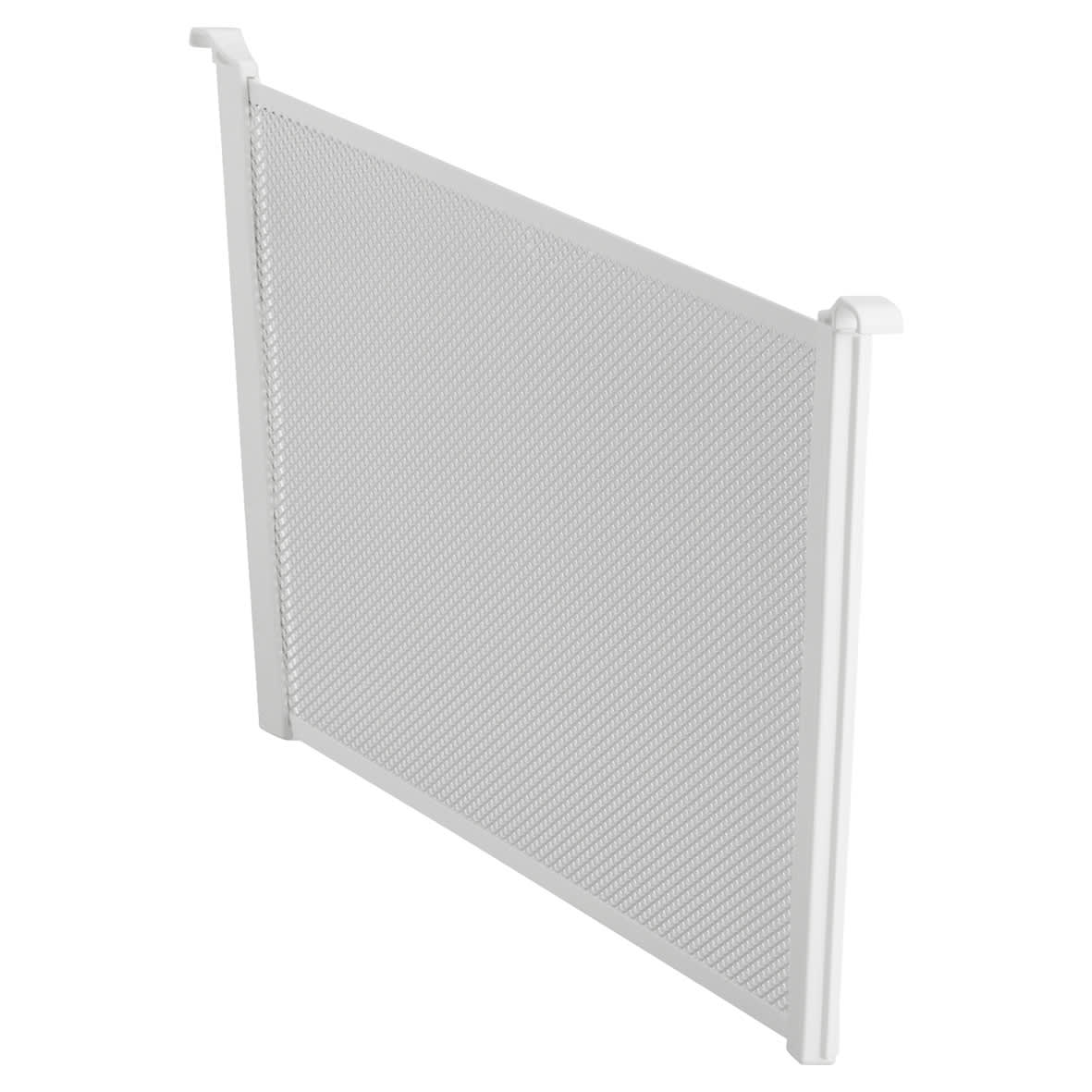 Top Track System - Click In Medium Mesh Drawer Dividers - 431 x 180mm - White - Pack of 2