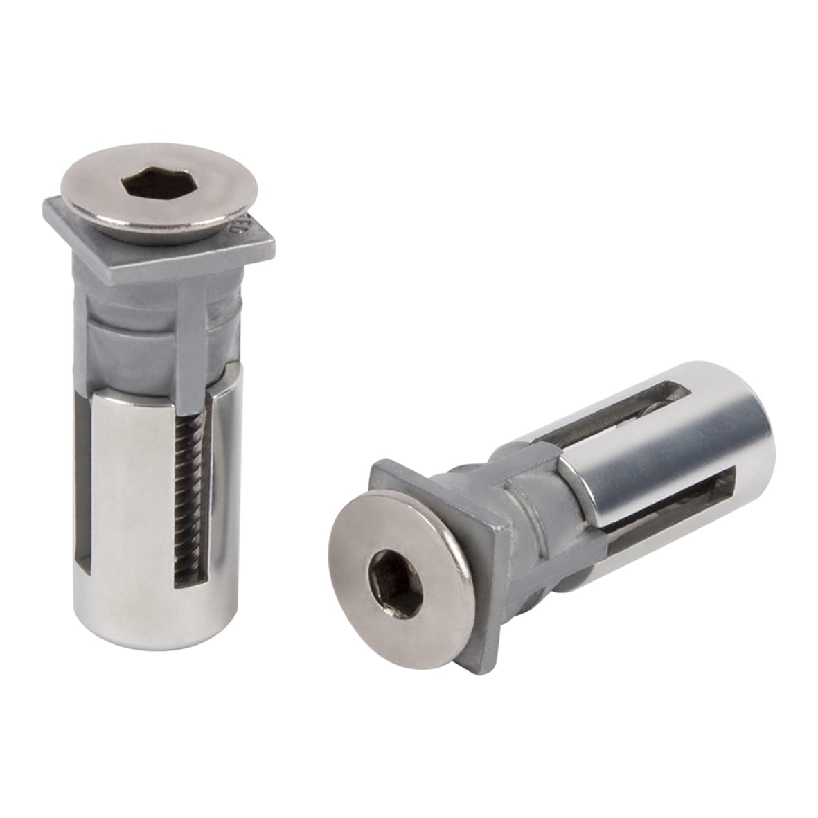 Quick Fix Mounting Bolt - 40 x 15mm - Stainless Steel - Pair