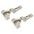 CLIP Cabinet Hinge - 100° - Un-Sprung - Inset - Zinc Plated - Pair
