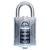VULCAN COMBI 40 Combination Open Shackle Padlock - 40mm Body - 20 x 17mm Shackle - Blue