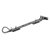 Shepherd's Crook Casement Window Stay - 10"/250mm Length - Pewter