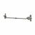 Cabin Hook & Eye - 413mm Length - Pewter