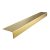 Solid Brass Angle Door Step - 825 x 100mm - Polished