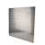 Aluminium Kick Plate - Half Door Panel - 838 x 838 x 1.2mm - 8 Screw Holes - 5 Bar Tread