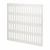 Plain Slotted Vent - 305 x 305mm - 24836mm² Free Air Flow - Satin Aluminium