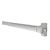 Single Door Touchbar Panic Latch - Timber/Metal - Satin Stainless Steel
