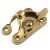 Heavy Duty Fitch Sash Window Fastener - 66 x 23mm - Polished Brass