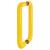 Golden Yellow Nylon D-Bar Door Pull Handles - Back to Back - 220mm c/c