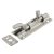 Polished Chrome Necked Barrel Bolt - Budget Range - 75 x 25mm