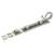 Pewter Straight Barrel Bolt - Shepherds Crook Range - 158 x 52mm